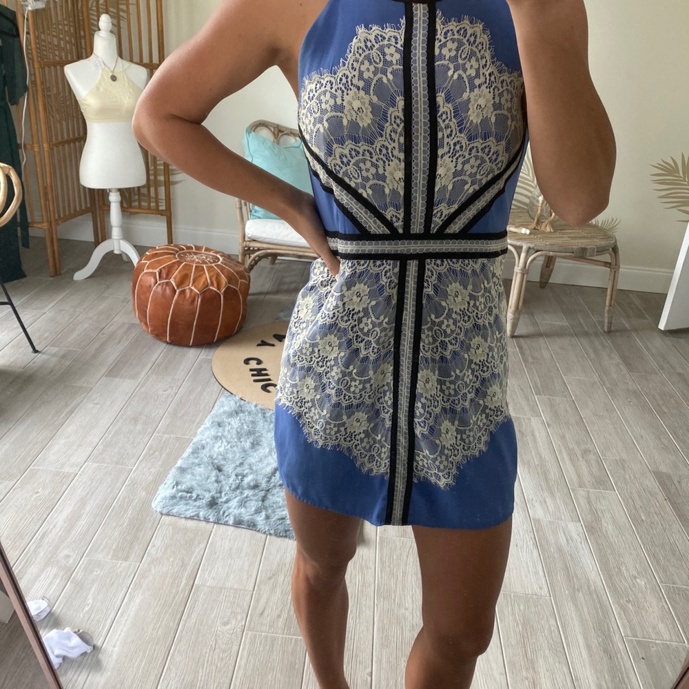 Lace mini dress! So cute and comfy